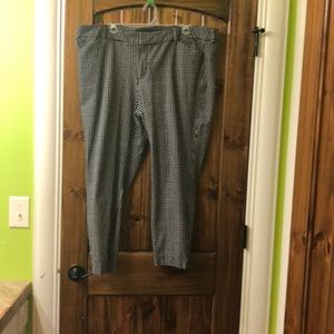 Black and White Pixie Pants